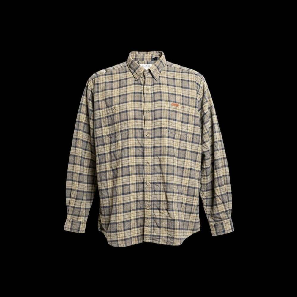 Carhartt Relaxed Fit Plaid Button Down Shirt Mens 2XLarge